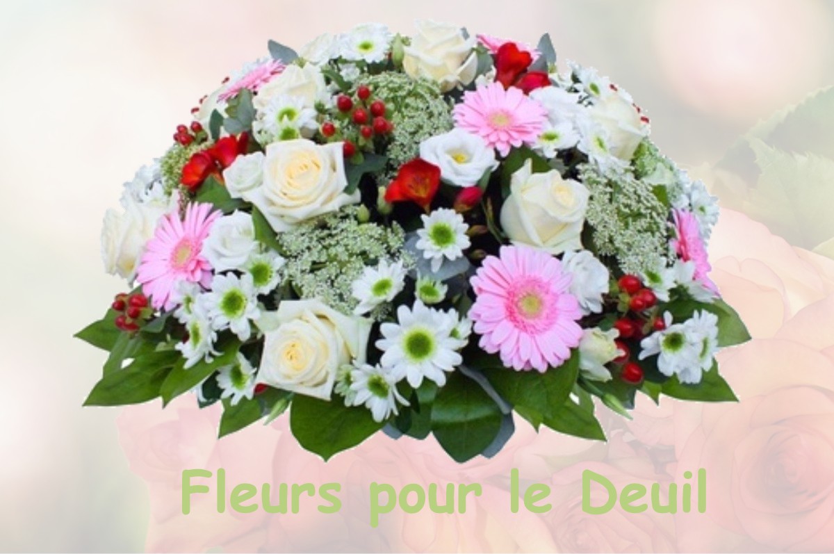 fleurs deuil CHOUX